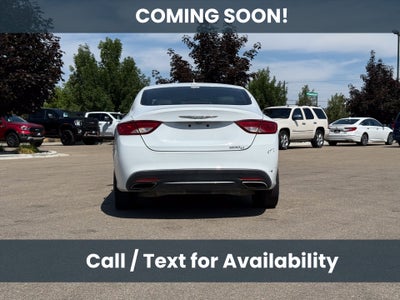 2015 Chrysler 200 C