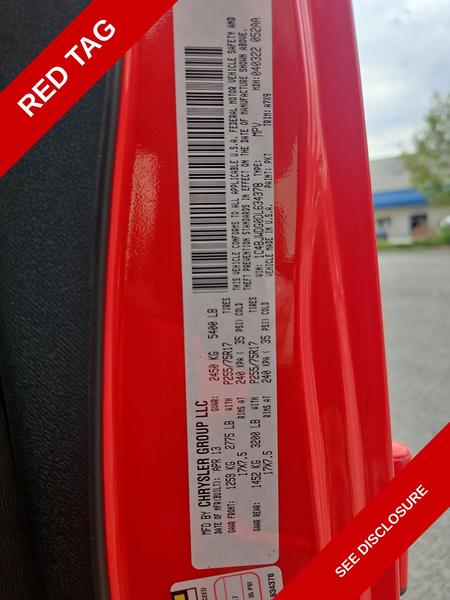 2013 Jeep Wrangler Unlimited Sport