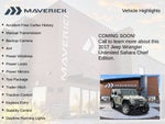 2017 Jeep Wrangler Unlimited Sahara Chief Edition