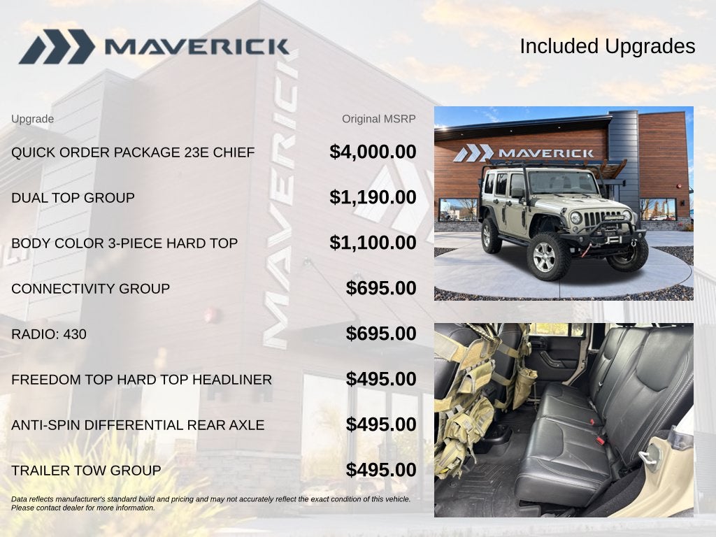 2017 Jeep Wrangler Unlimited Sahara Chief Edition