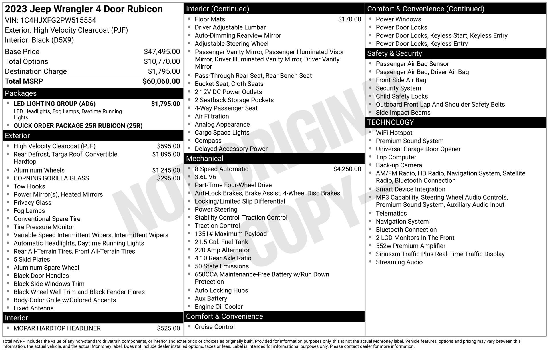 2023 Jeep Wrangler Rubicon