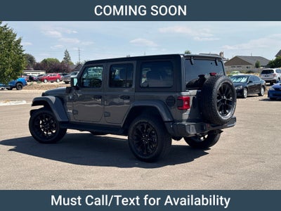 2021 Jeep Wrangler Unlimited Sahara 4xe