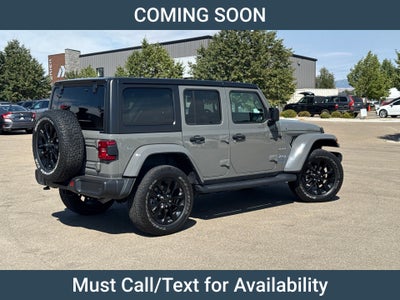 2021 Jeep Wrangler Unlimited Sahara 4xe