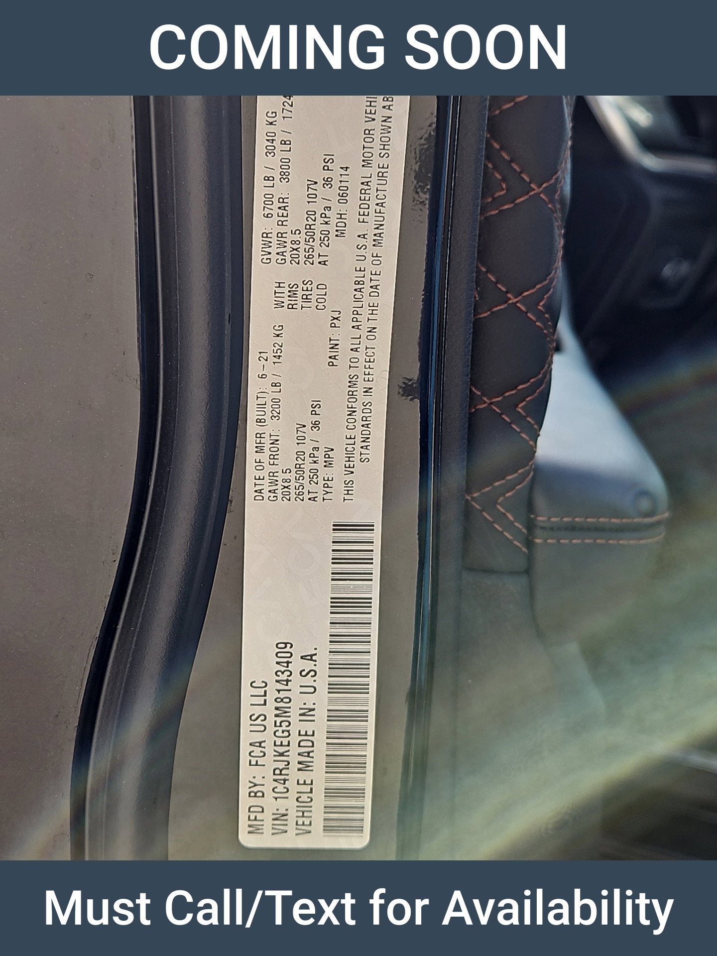 2021 Jeep Grand Cherokee L Summit