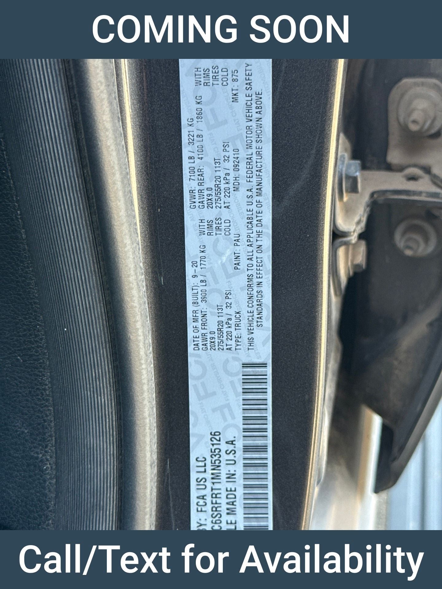 2021 RAM 1500 Laramie