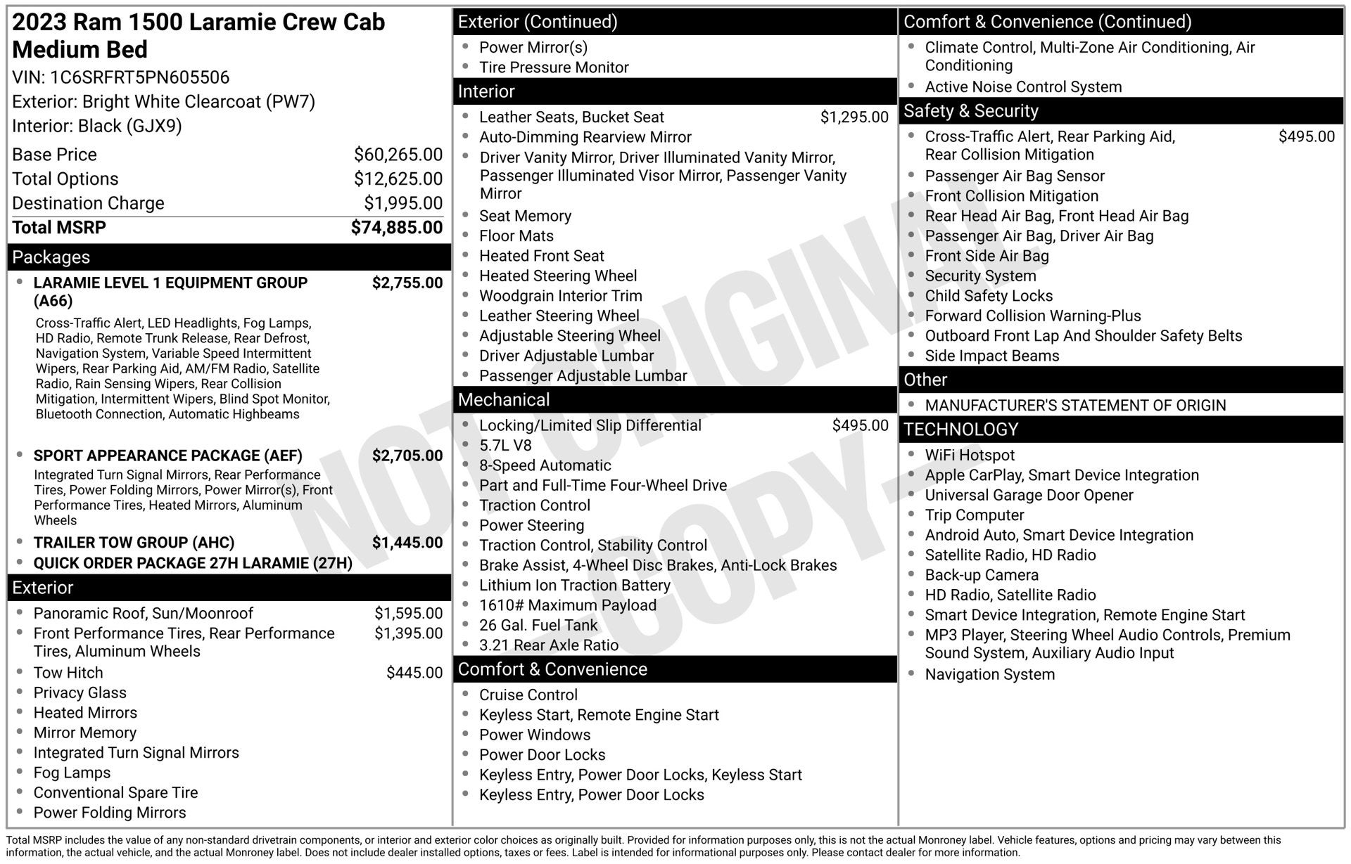 2023 RAM 1500 Laramie