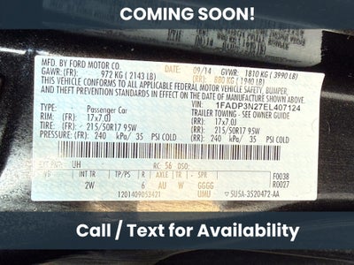 2014 Ford Focus Titanium