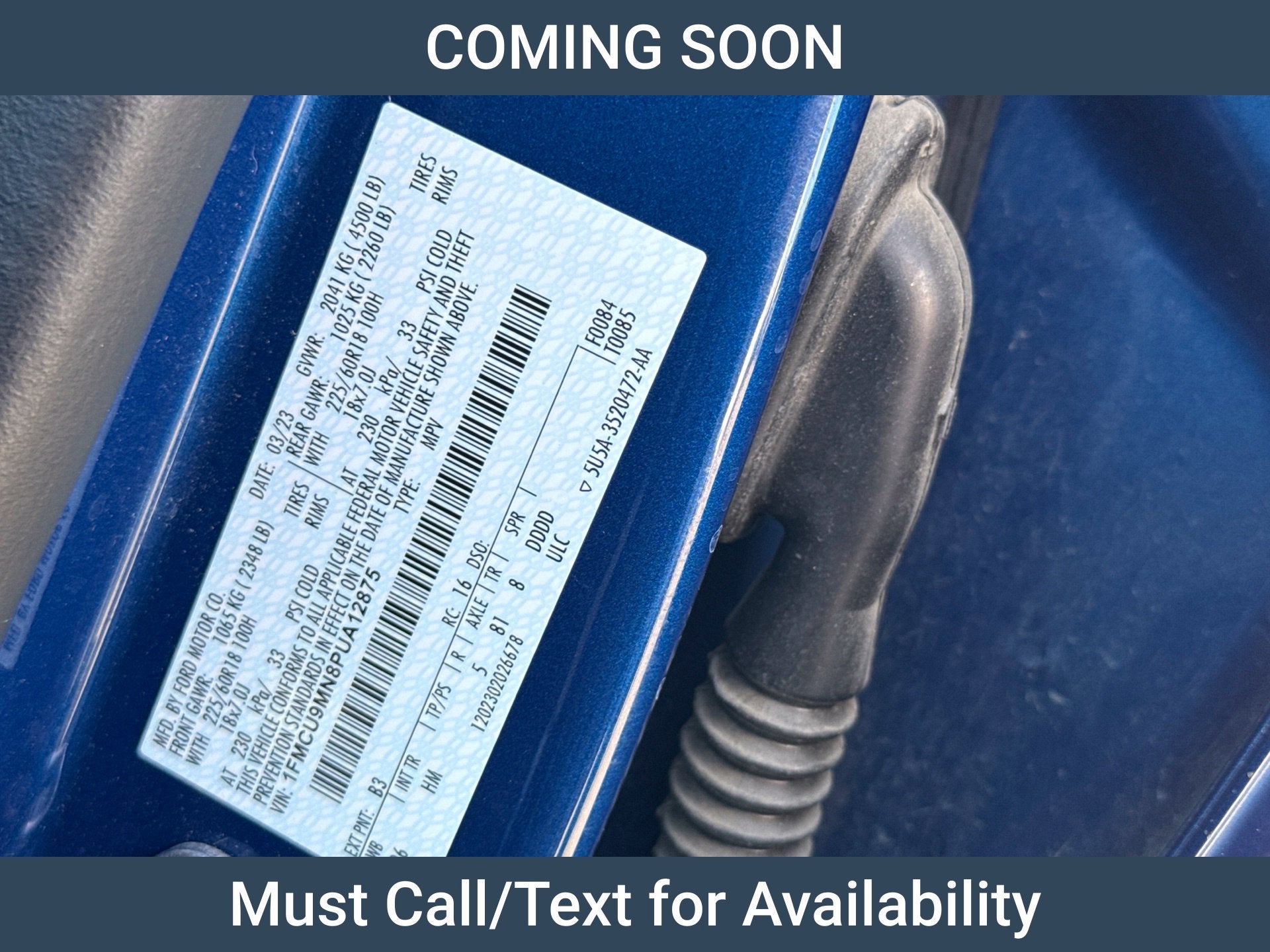 2023 Ford Escape ST-Line