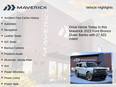 2023 Ford Bronco Outer Banks