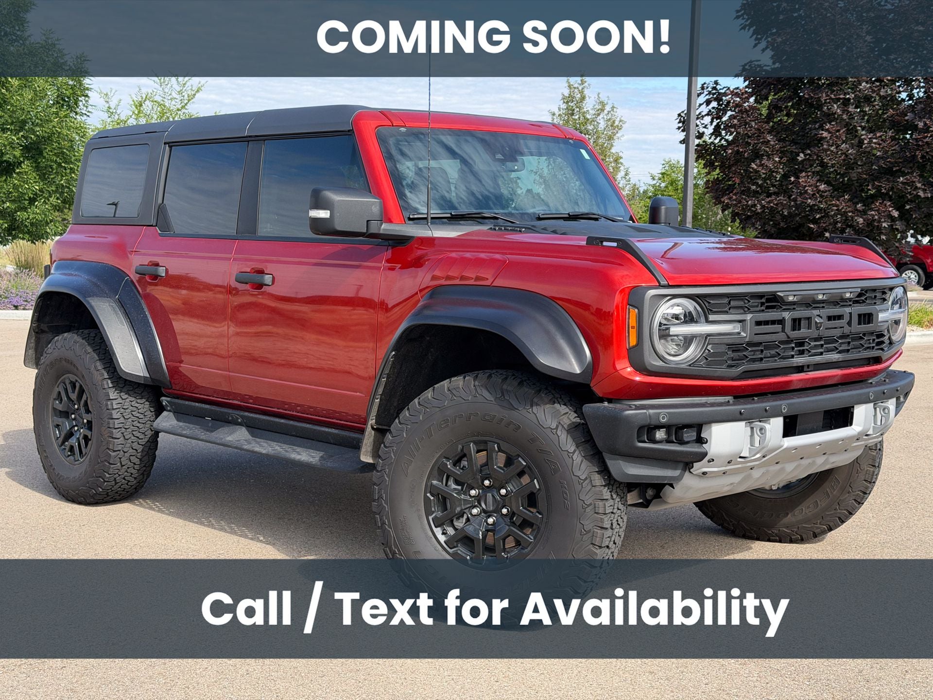 2023 Ford Bronco Raptor