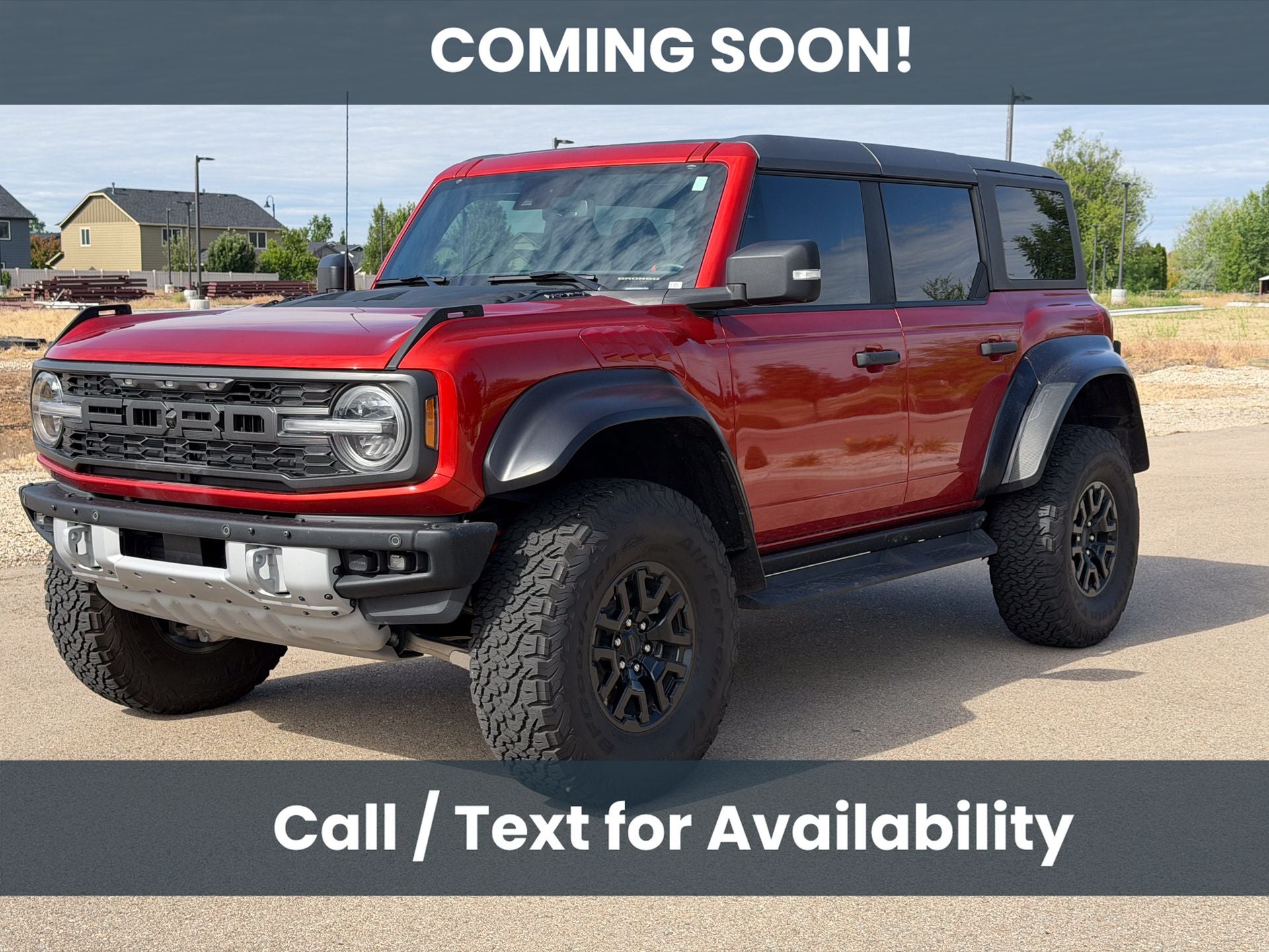2023 Ford Bronco Raptor