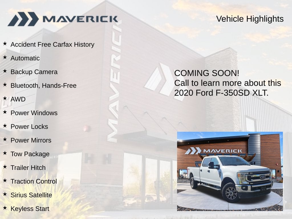 2020 Ford F-350SD XLT