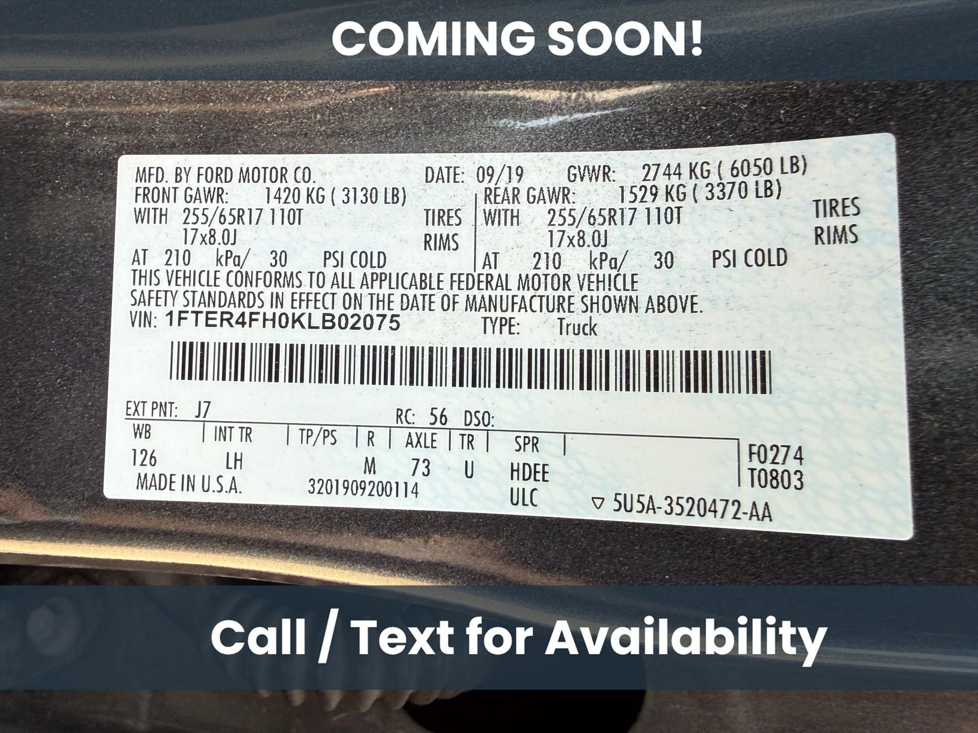 2019 Ford Ranger XLT