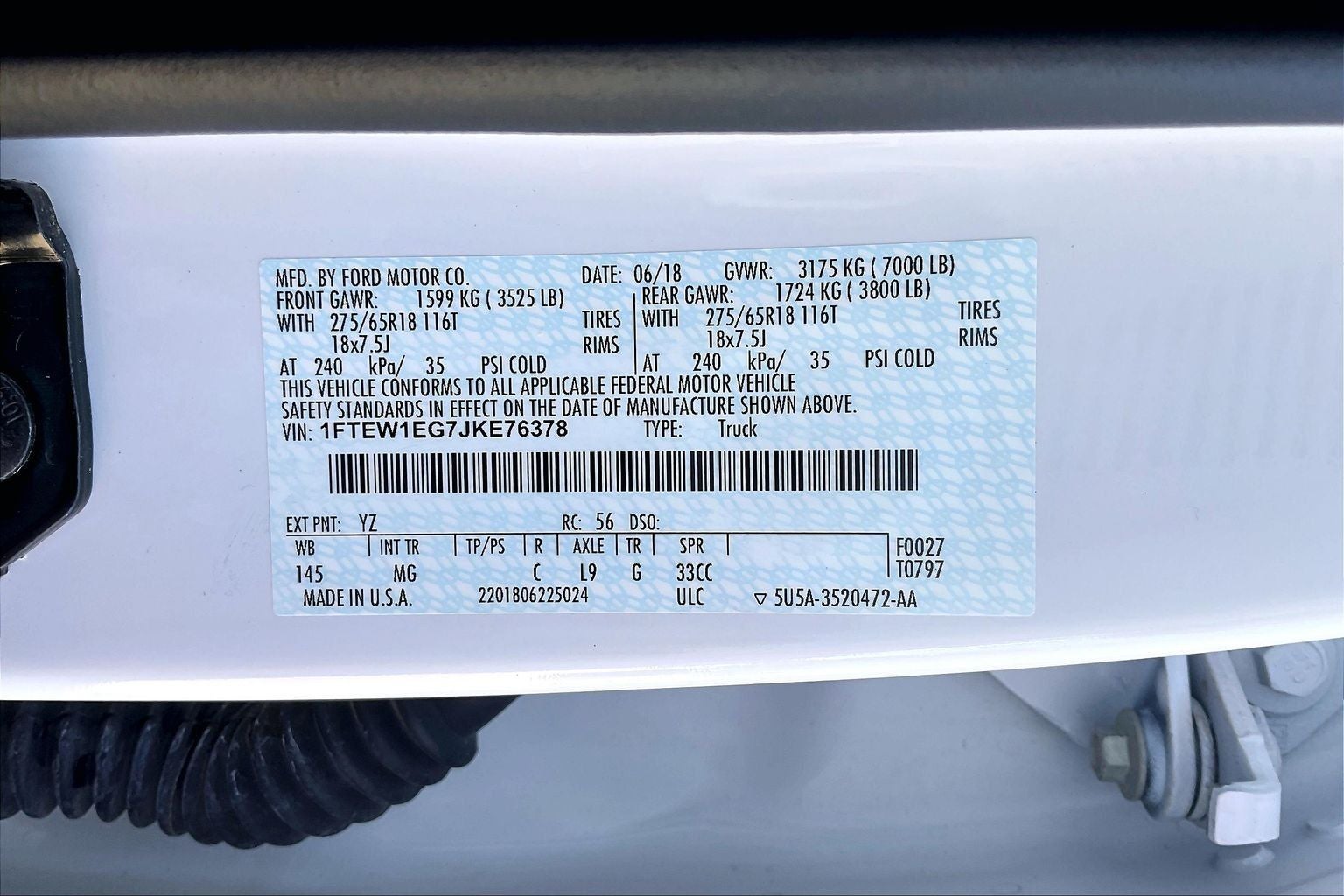 2018 Ford F-150 XLT