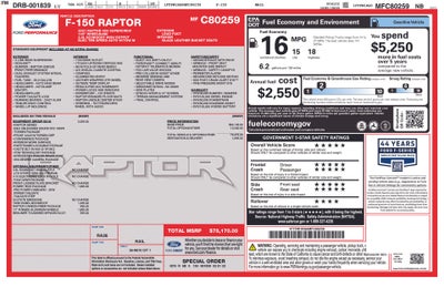 2021 Ford F-150 Raptor
