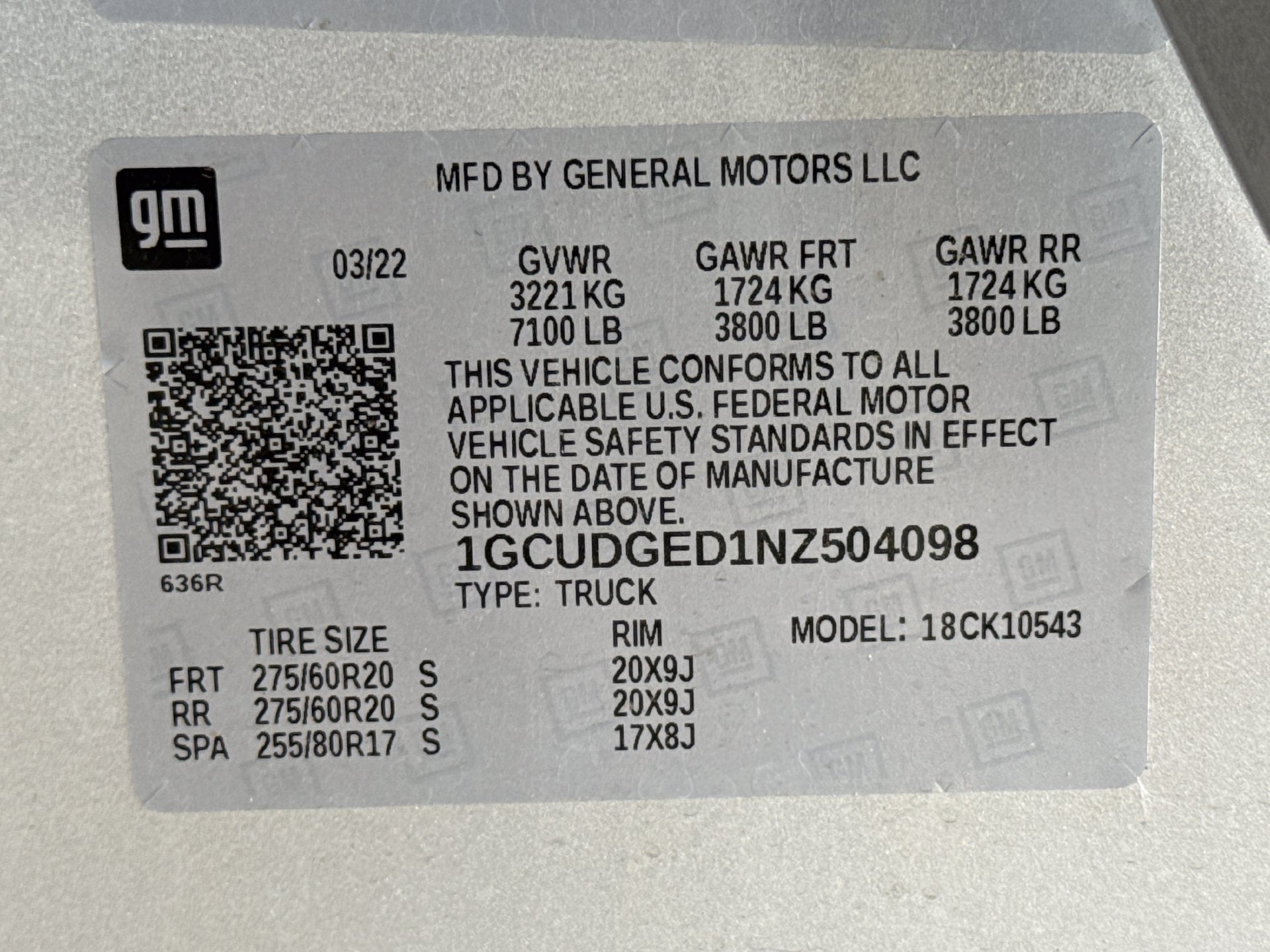 2022 Chevrolet Silverado 1500 LTZ