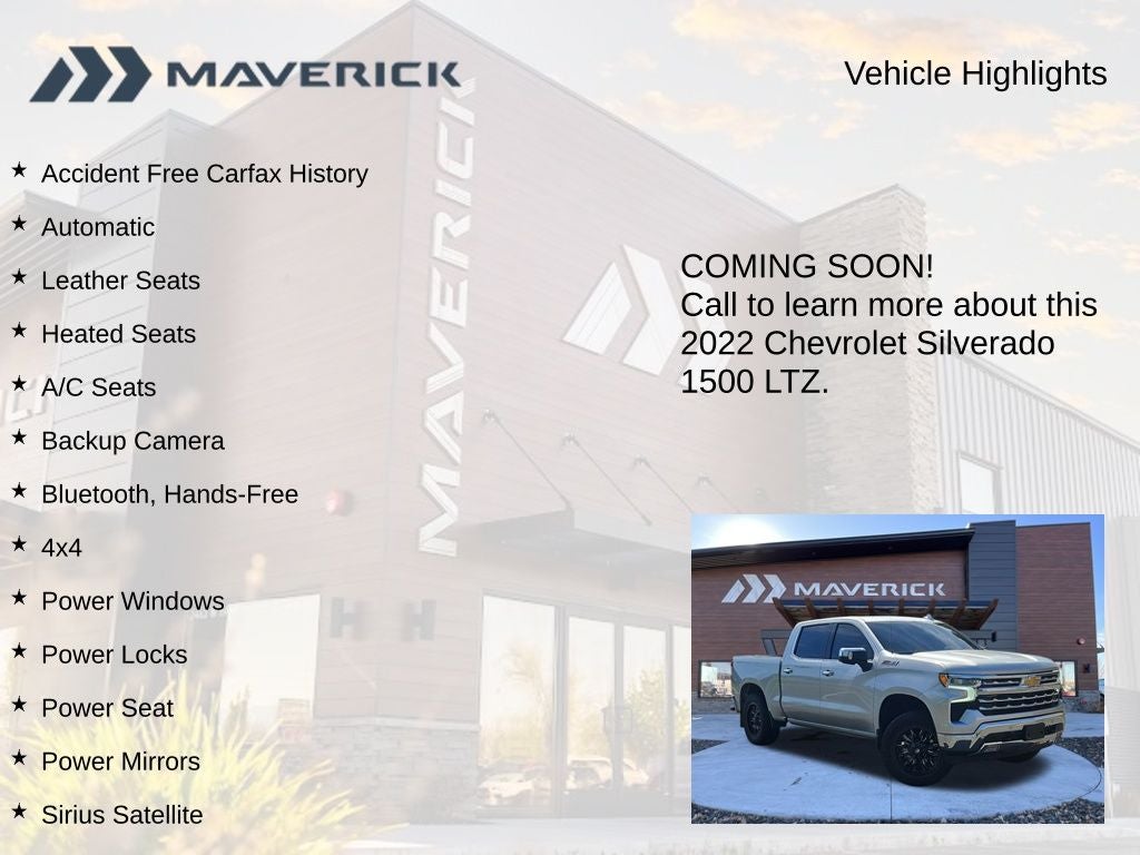 2022 Chevrolet Silverado 1500 LTZ