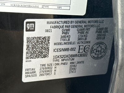 2021 GMC Yukon XL SLT