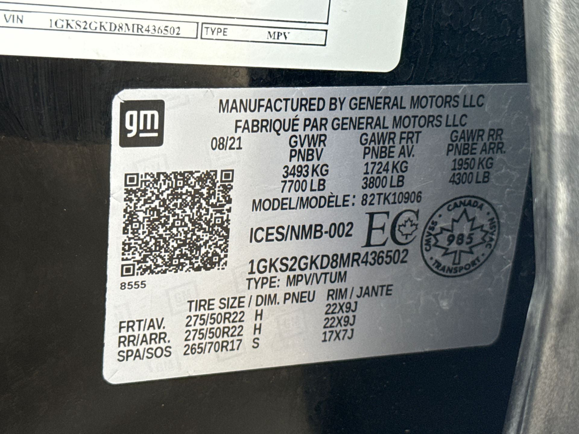 2021 GMC Yukon XL SLT