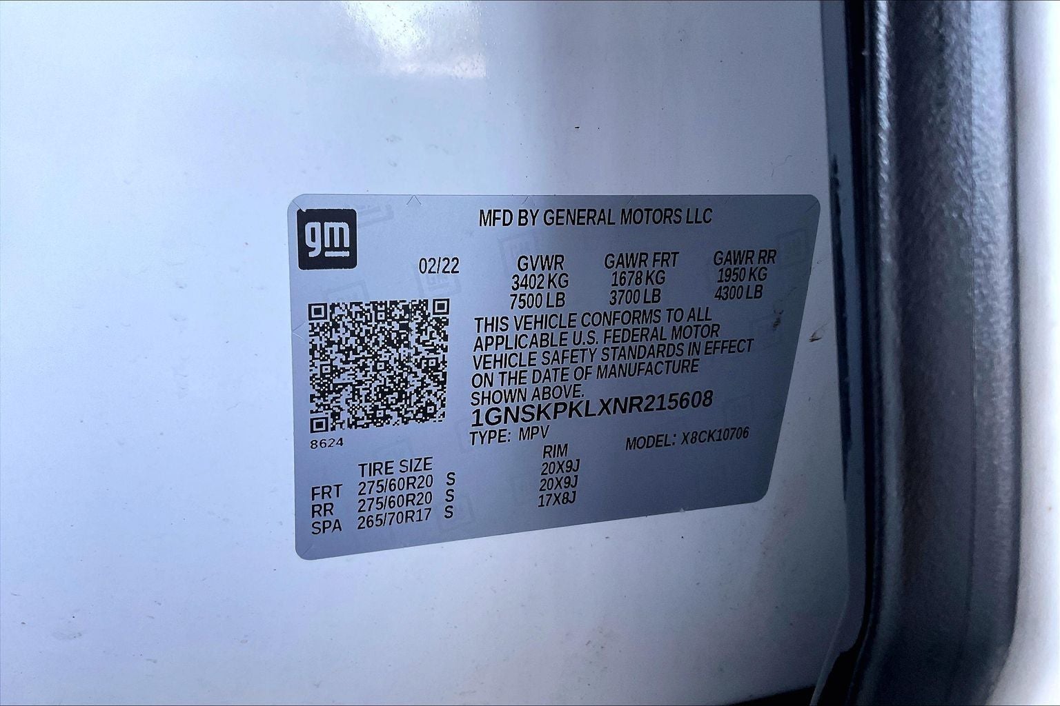 2022 Chevrolet Tahoe Z71