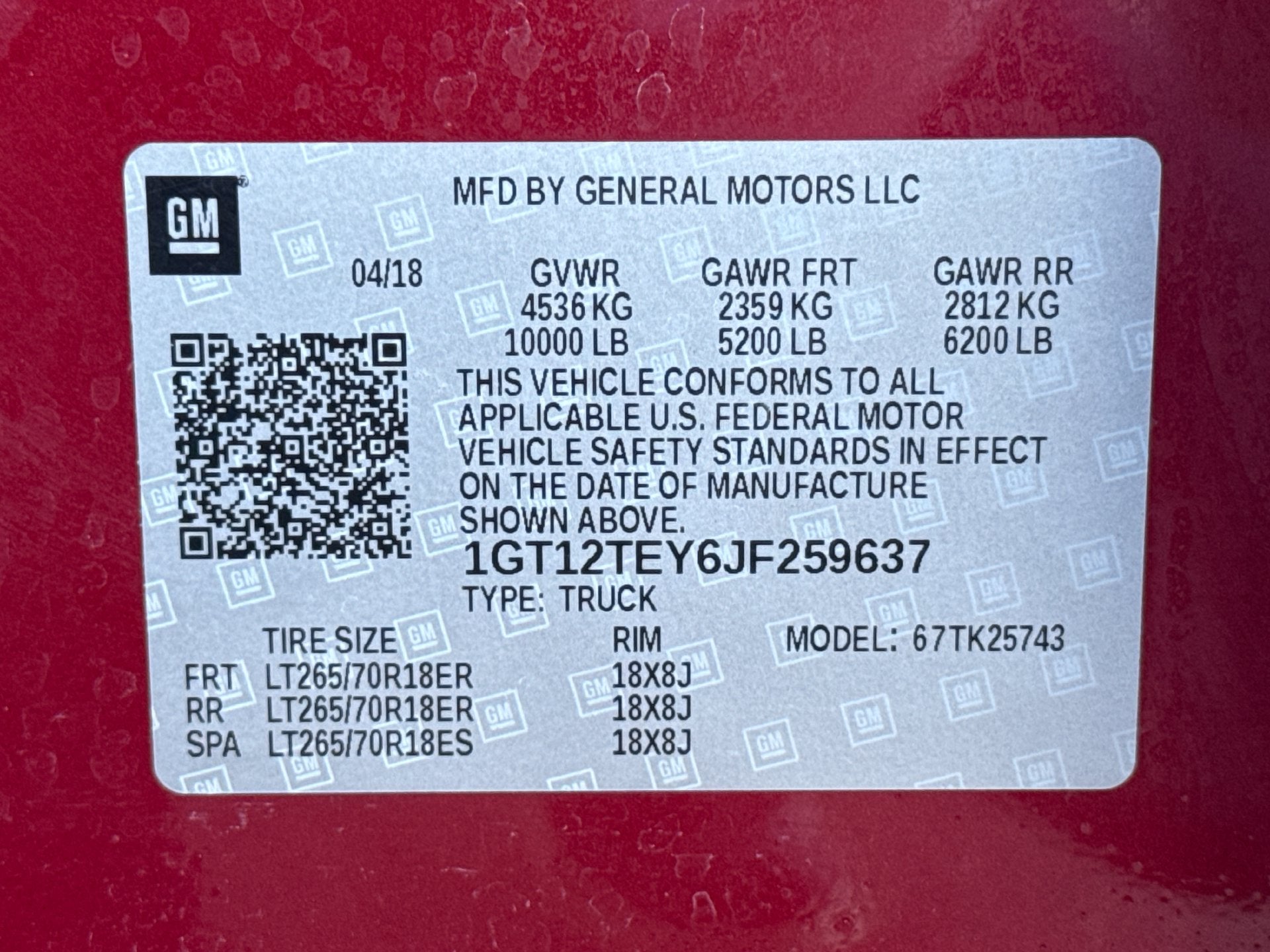 2018 GMC Sierra 2500HD SLT