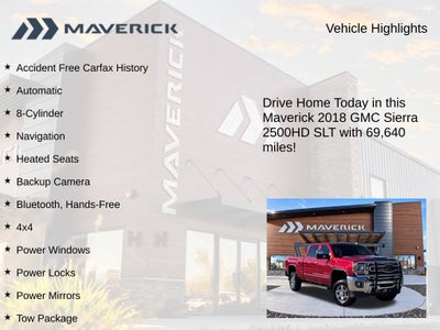 2018 GMC Sierra 2500HD SLT