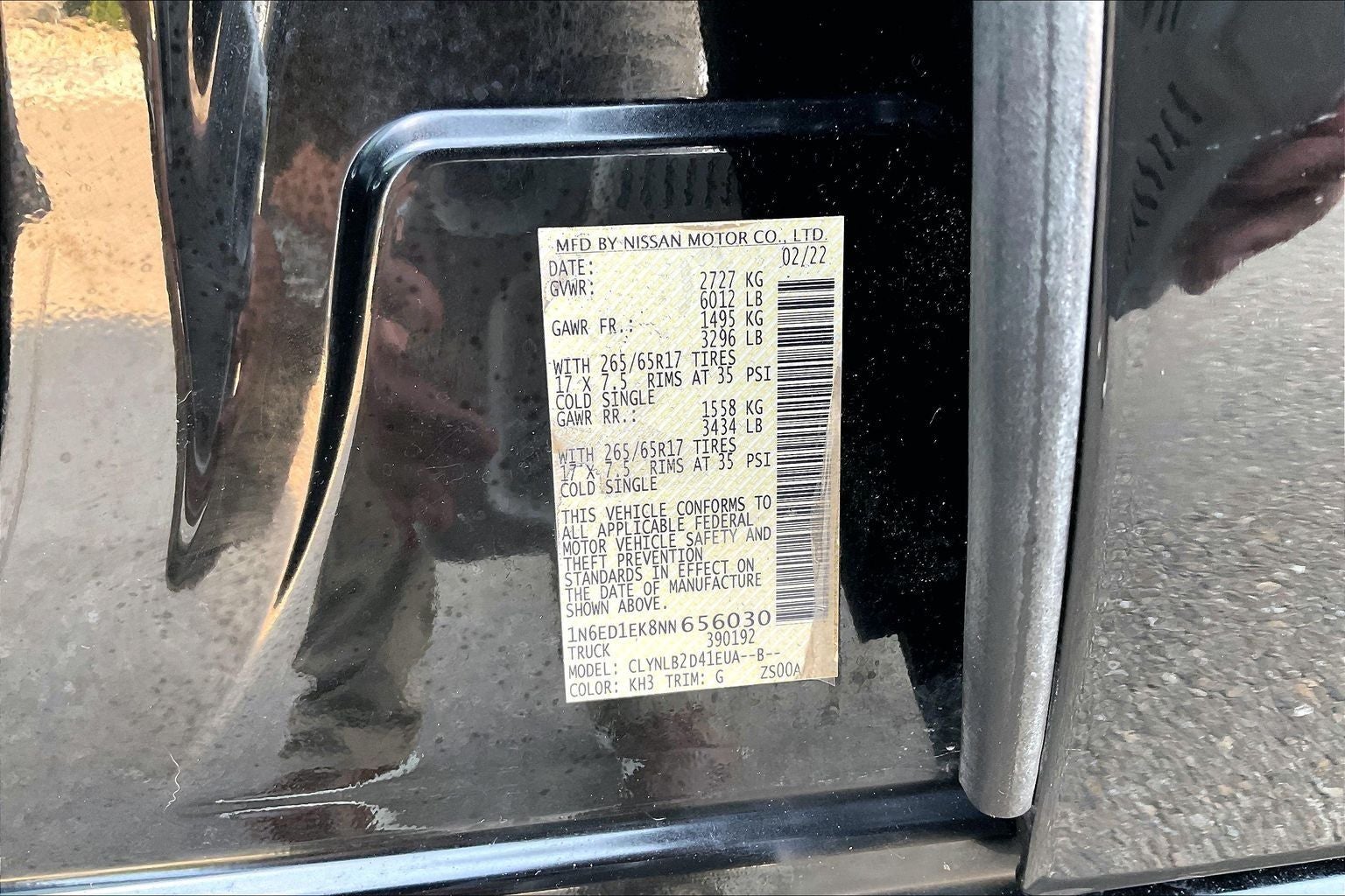 2022 Nissan Frontier SV