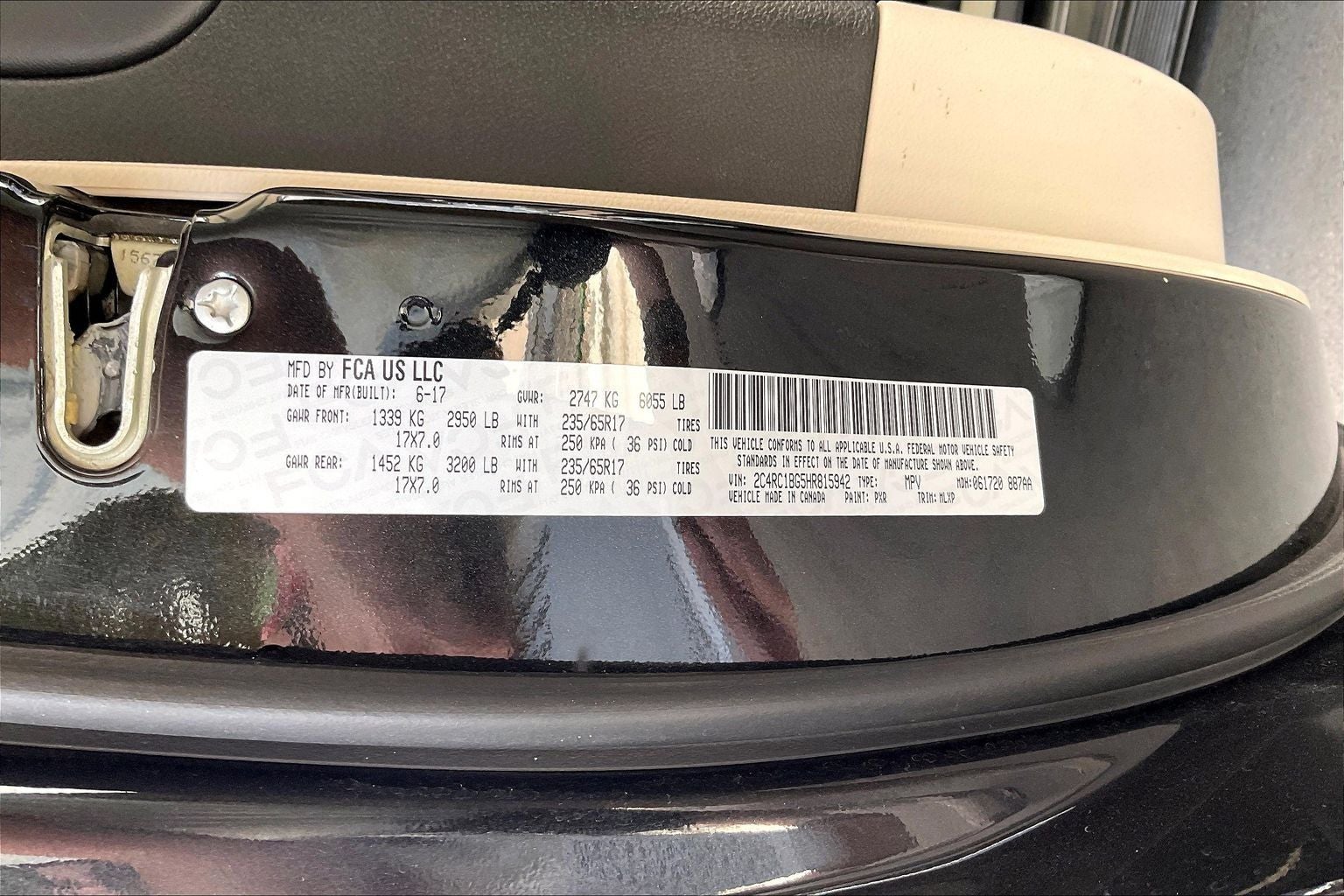 2017 Chrysler Pacifica Touring L
