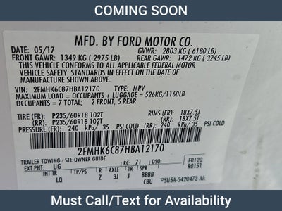 2017 Ford Flex SEL