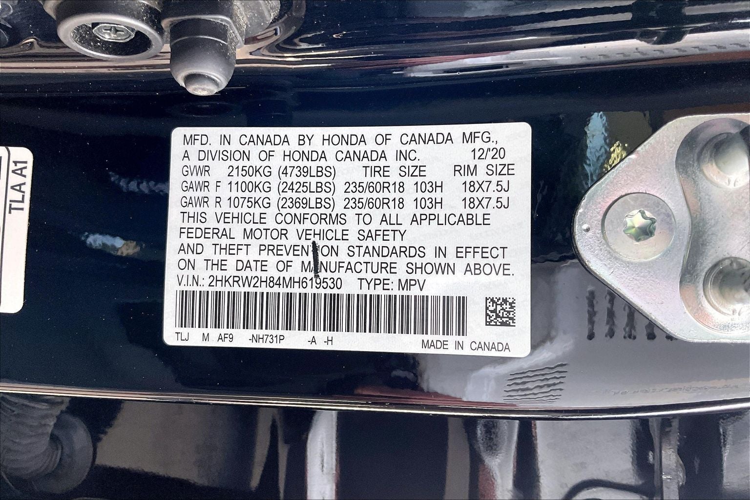 2021 Honda CR-V EX-L