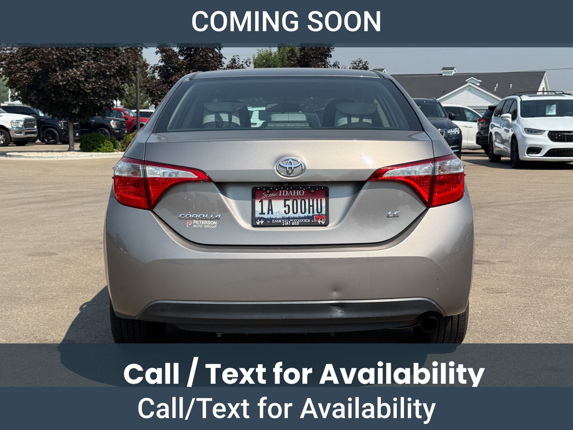 2016 Toyota Corolla LE