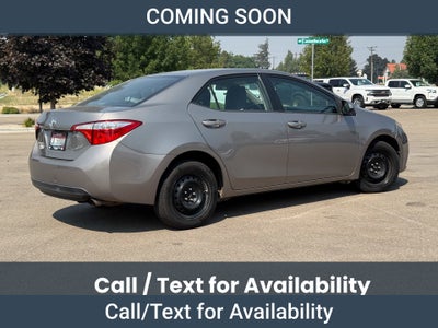 2016 Toyota Corolla LE
