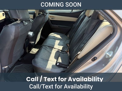 2016 Toyota Corolla LE