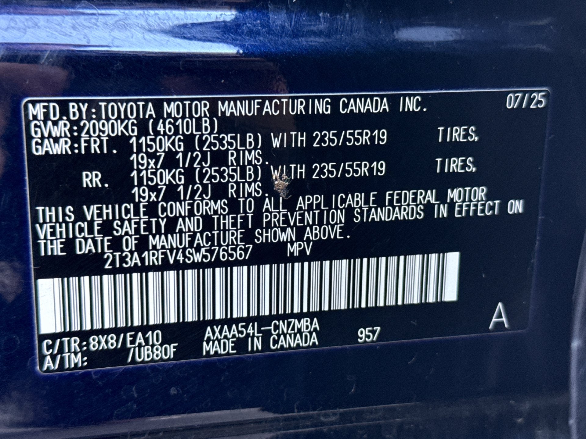 2025 Toyota RAV4 XLE Premium