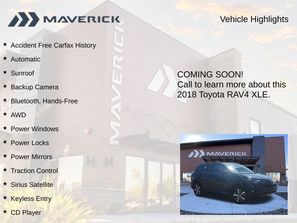 2018 Toyota RAV4 XLE