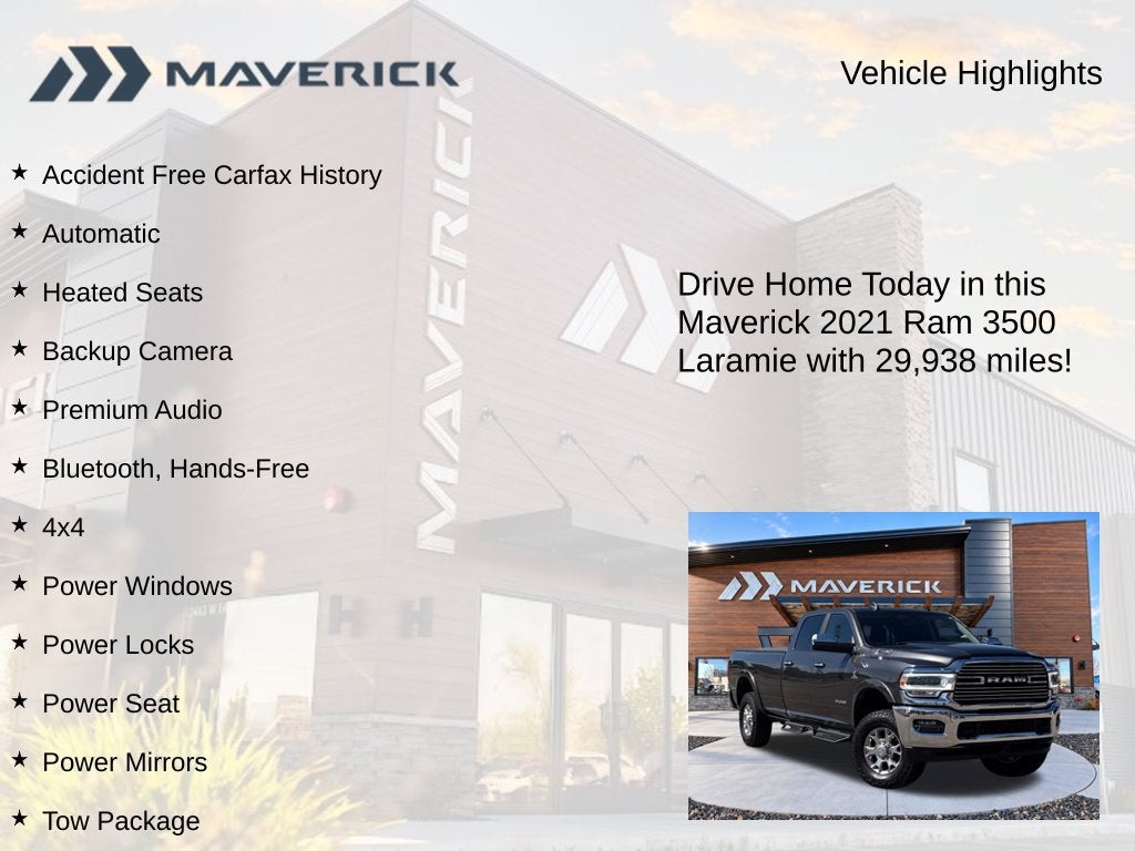 2021 RAM 3500 Laramie