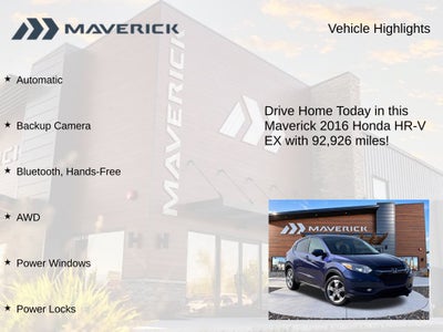 2016 Honda HR-V EX