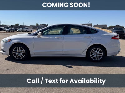 2013 Ford Fusion SE