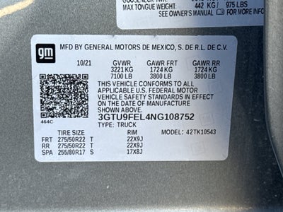 2022 GMC Sierra 1500 Limited Denali