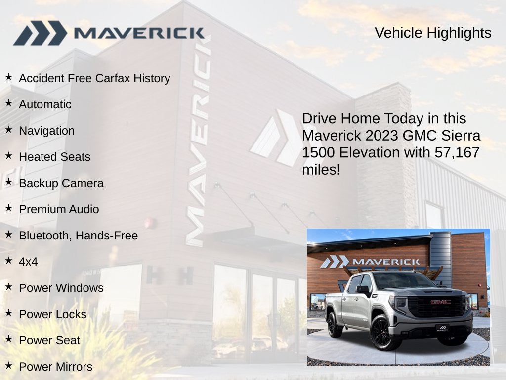 2023 GMC Sierra 1500 Elevation