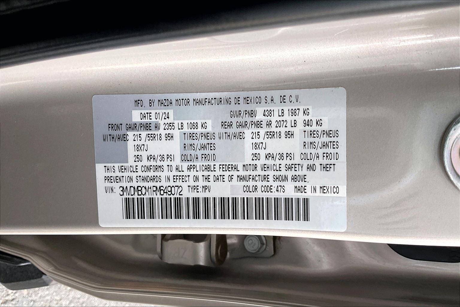 2024 Mazda Mazda CX-30 2.5 S Preferred Package