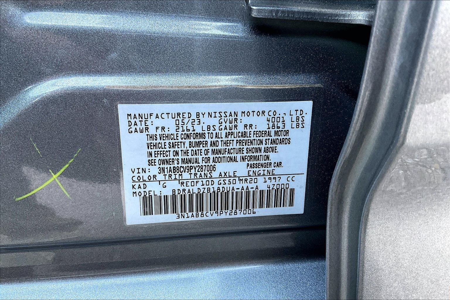 2023 Nissan Sentra SV