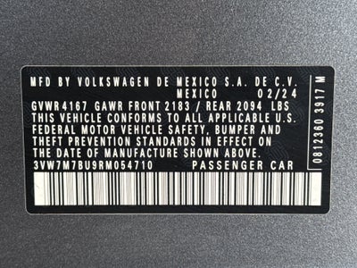 2024 Volkswagen Jetta 1.5T SE
