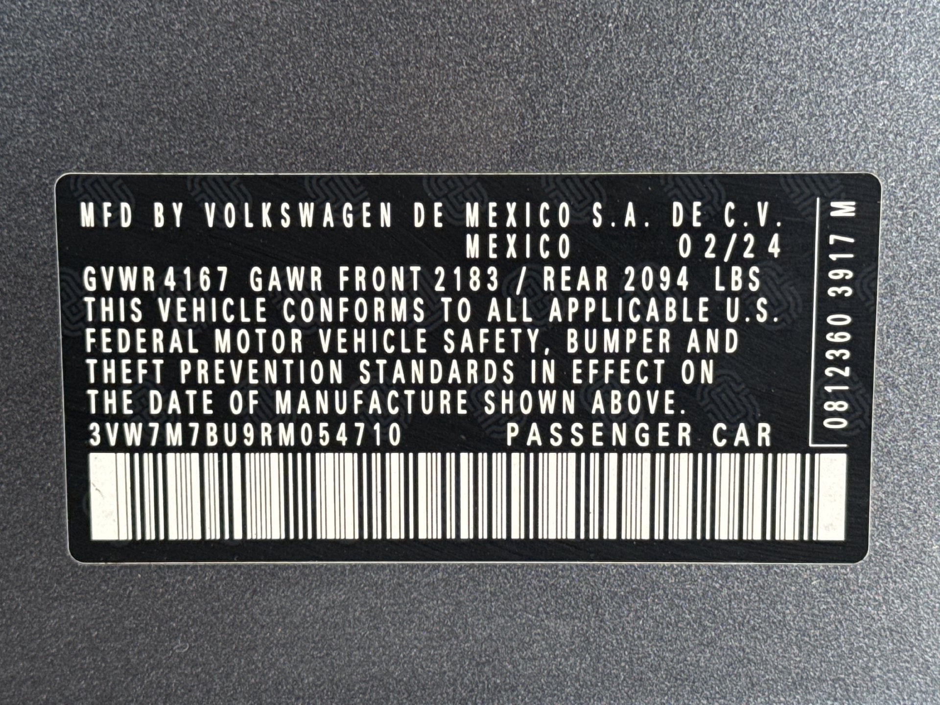 2024 Volkswagen Jetta 1.5T SE