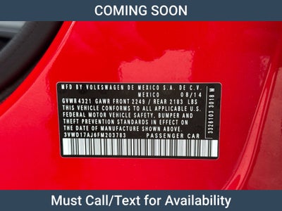 2015 Volkswagen Jetta 1.8T Sport
