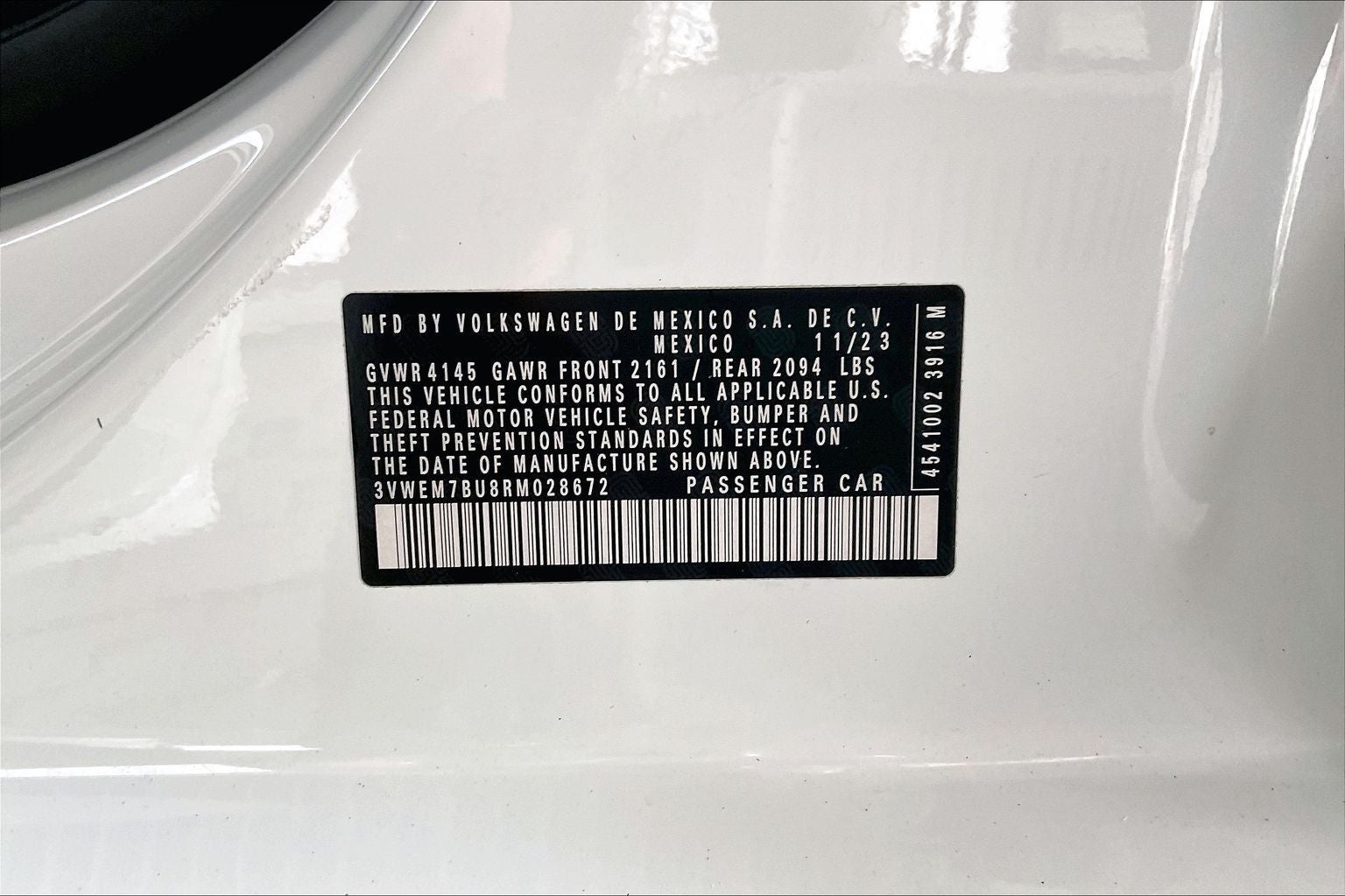 2024 Volkswagen Jetta 1.5T SE