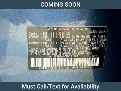 2021 Subaru Outback Premium