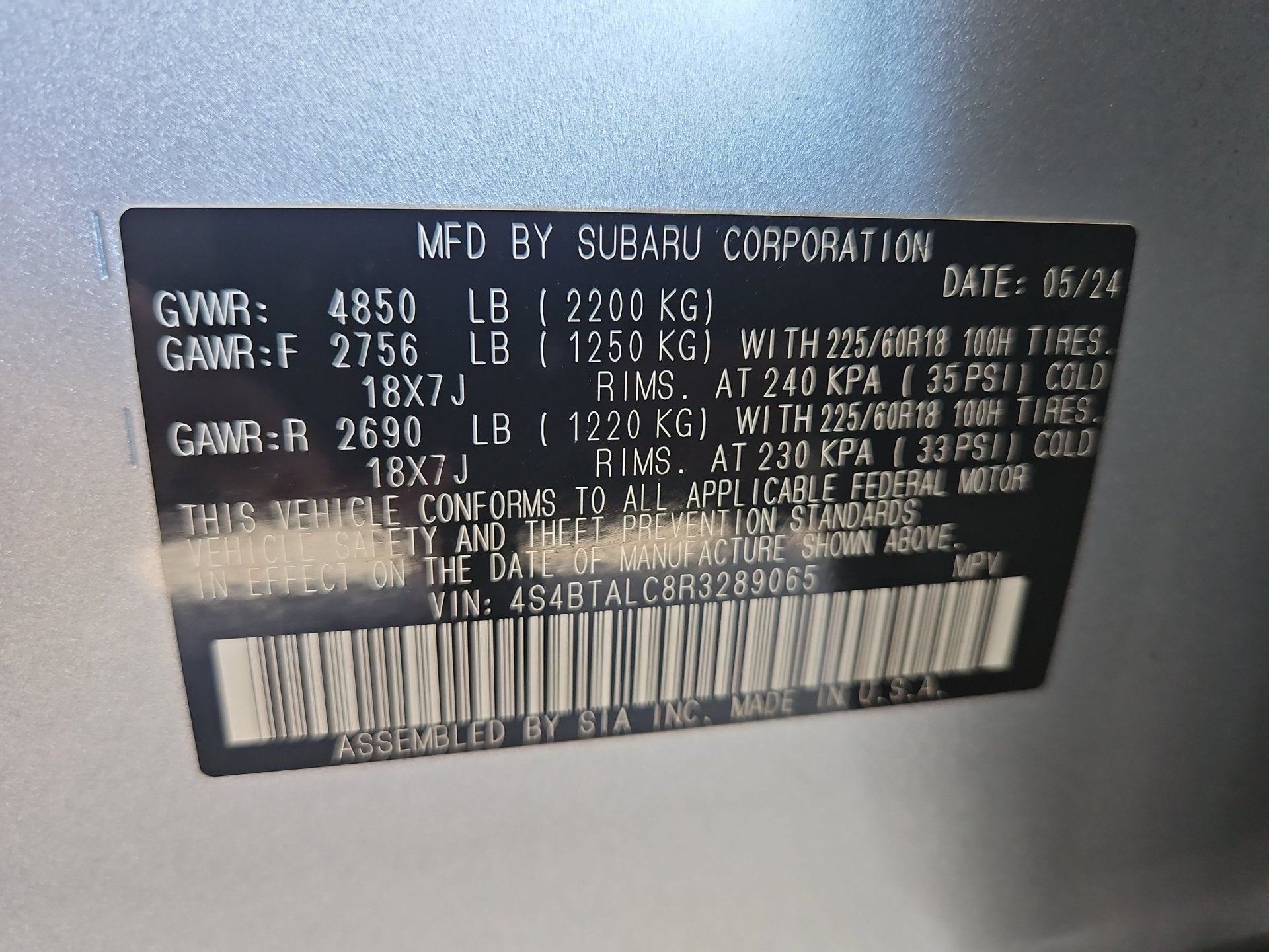 2024 Subaru Outback Onyx Edition