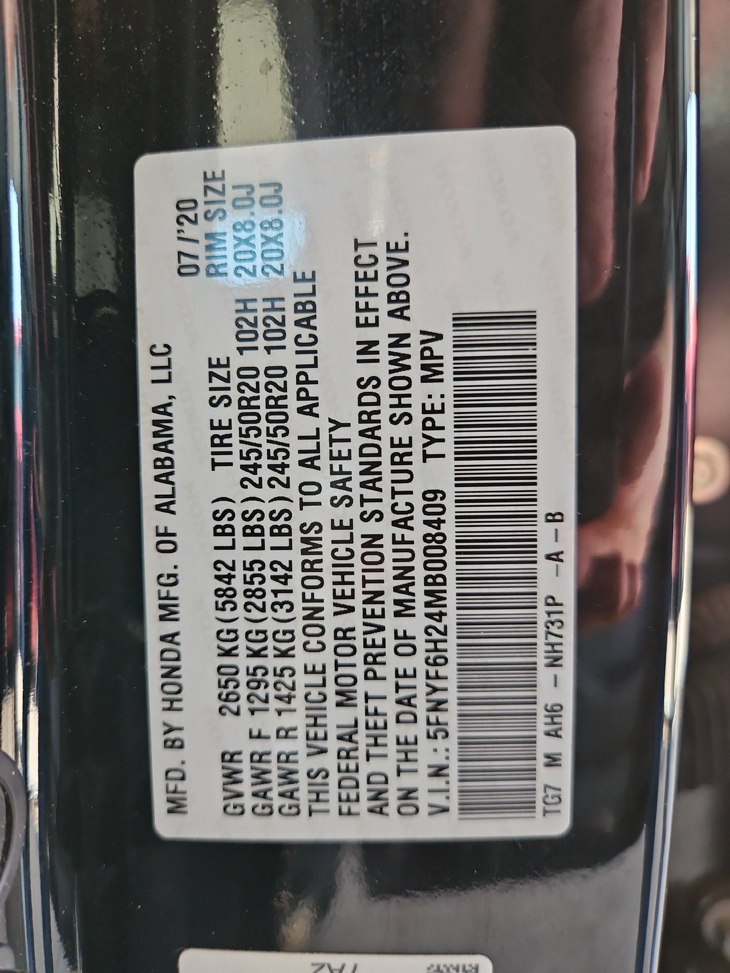 2021 Honda Pilot Special Edition