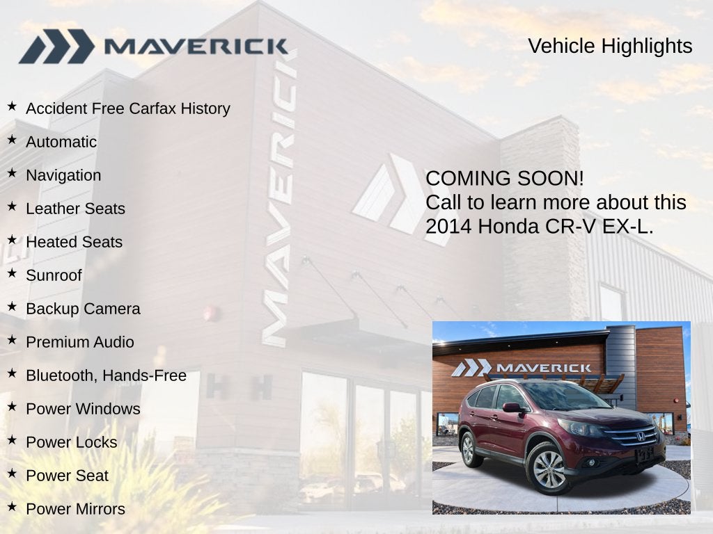 2014 Honda CR-V EX-L